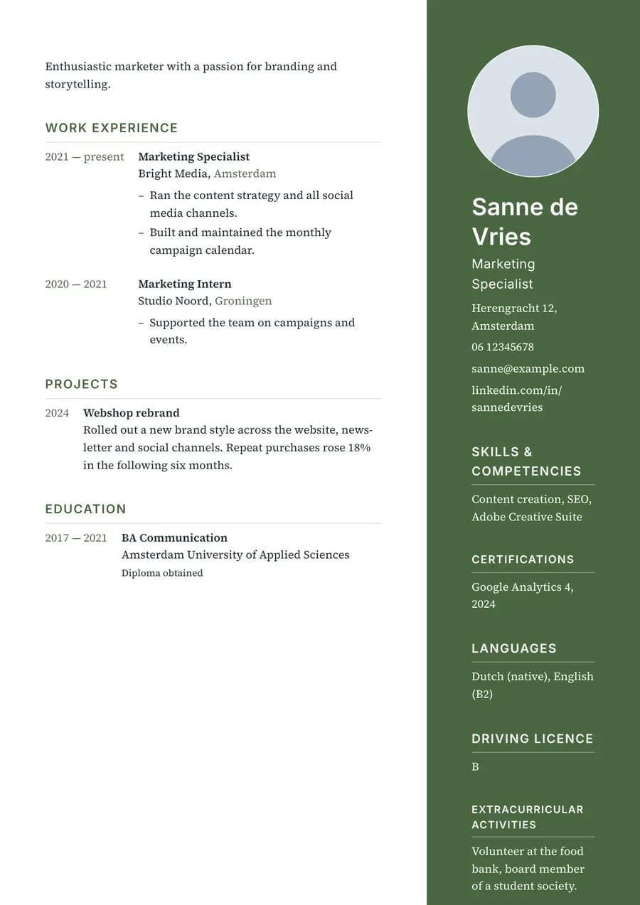 Right Sidebar